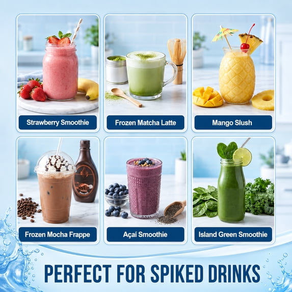 Friwest Slushie Machine, 81oz x 2 Tank Slushy Machine for Home, No Ice Needed Frozen Drink Maker with Self-Cleaningfor Margaritas, Frappés, Milkshake,Black