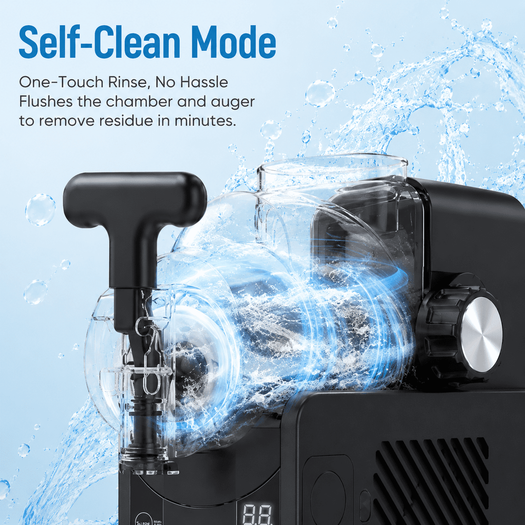 Friwest Slushie Machine for Home, 85oz Frozen Drink Maker, No Ice Needed, 5 Presets, Self-Cleaning Slushy Maker for Margaritas, Milkshakes & Frappés